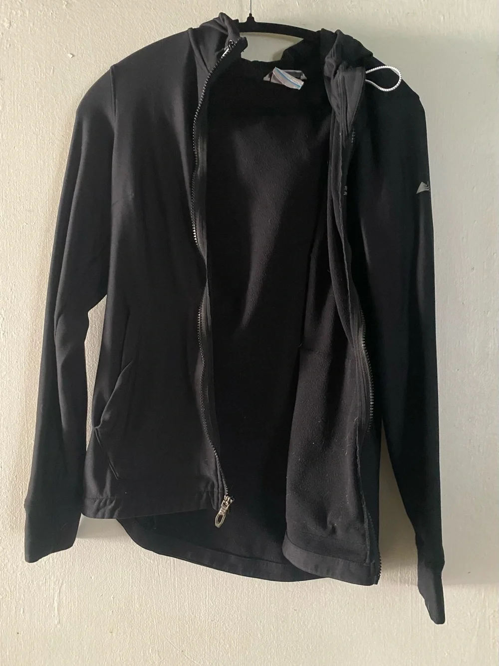 Columbia Black Women's Hooded Zip Jacket